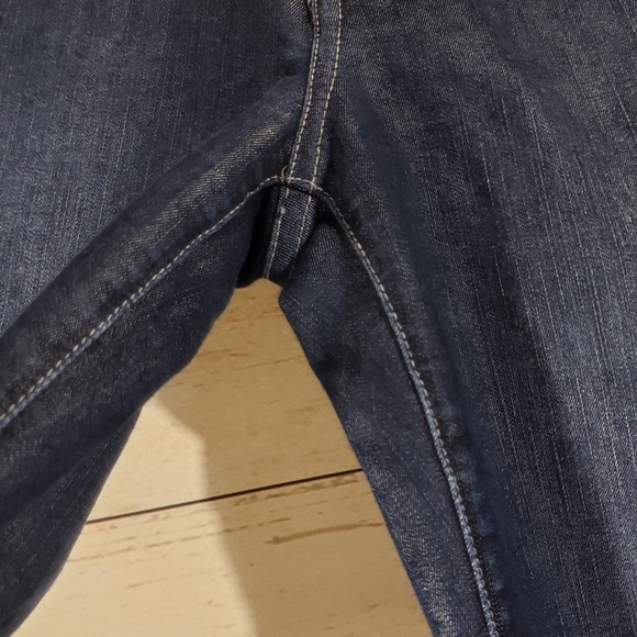 Express X2 Dark Wash Wide Leg Jeans - Picture 4 of 7